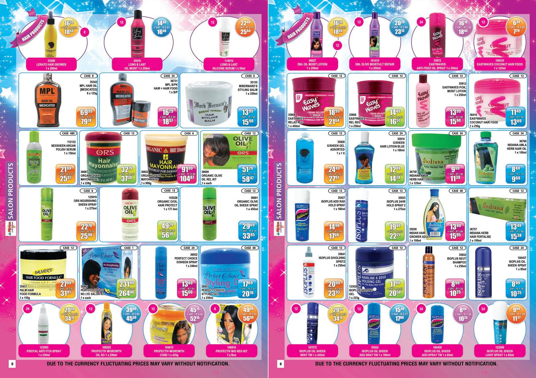 Africa Cash Carry Wholesale Hair Care Products South Africa