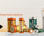 PK Cell Heavy Duty Alkaline Batteries