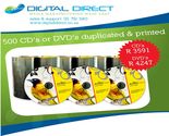 DVD Duplication & CD Duplication Johannesburg