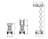 Diesel Rough Terrain Scissor Lifts