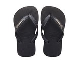 Haivanas Top Logo Mettalic Flip Flops