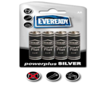 Eveready PowerPlus Silver Batteries