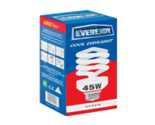 Eveready CFL Spiral Lamps 45W & 80W | Energy Saving Light Bulb