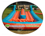 Double Slip n Slide | Chameleon Inflatables