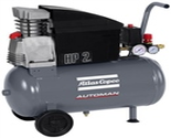 Atlas Copco™ AUTOMAN AF 20 E 50 liter Direct Drive Mobile Air Compressor 1.5kw 2 HP