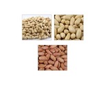 Raw Peanuts | Inshells, Blanched & Red Skin Kernels