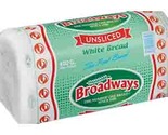 Broadways White Unsliced Bread, 400g