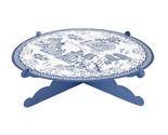 Willow Blue Cake Stand 1 Tier