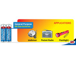 General Purpose Eveready AA Batteries