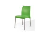 BB2 Green Injection Moulded Plastic Chairs