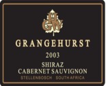 Shiraz Cabernet Sauvignon 2003 Wine