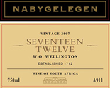 Seventeen Twelve 2014 Wine